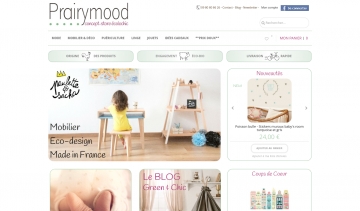 Prairymood, boutique proposant des produits bio de qualité