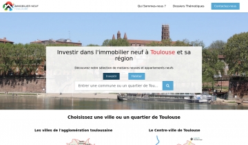 Immobilier Neuf Toulouse, site spécialisé dans l'immobilier neuf