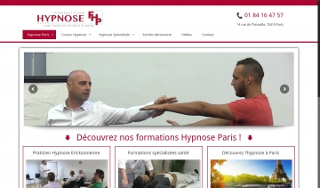 Formations Hypnose Paris, organisme de formation agrémenté