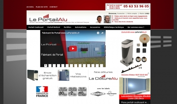Le Portail Alu, votre fournisseur de portails de qualité en aluminium.