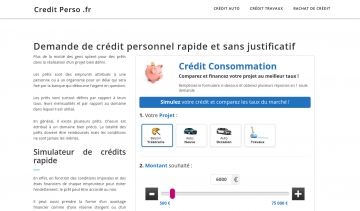 Creditperso, tout savoir sur les emprunts rapides
