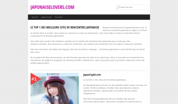 Japonaise lovers, meilleurs sites de rencontre en ligne sur le Japon