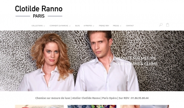 Clothilde Ranno, Créatrice de chemises en tissus de luxe sur mesure