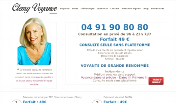 Clemy Voyance, le meilleur service de consultation par téléphone