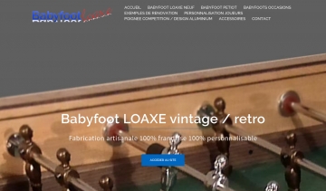  Babyfoot-loaxe, confection, rénovation et personnalisation de babyfoots.