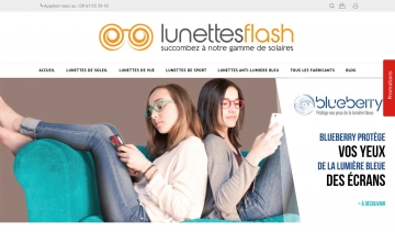 Lunettes Flash, boutique spécialisée dans la vente de lunettes