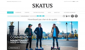 Skatus, boutique de vente des nouveaux moyens de transport