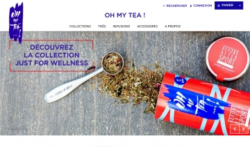 Oh My Tea Paris, boutique de vente en ligne de vente de thés et tisanes