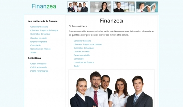 Finanzea, guide pour découvrir les métiers de l'économie