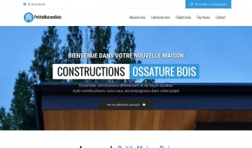 Petite Maison Bois, vente en ligne de structures en bois