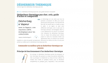 Zoom sur la gamme des innovants Désherbeurs Thermiques