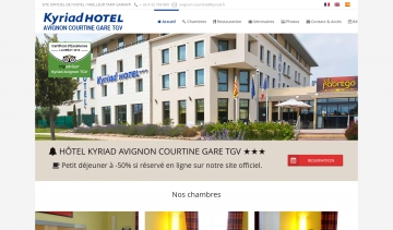 Kyriad Hôtel, grand hôtel trois étoiles à Avignon  