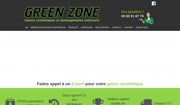 Green Zone, votre meilleur fournisseur de gazon synthétique.