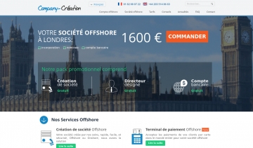 Company Création, entreprise de création de sociétés offshore