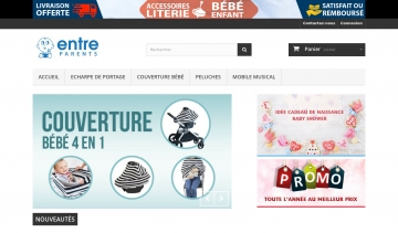 Entre Parents, boutique d'accessoires de puériculture