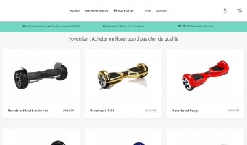 Hoverstar, boutique en ligne de hoverboards