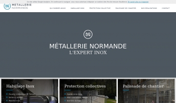 La Métallerie Normande: fabrication et pose d'ouvrage en inox