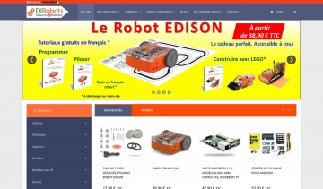 Dirobots.com d’intelligents robots Arduino aux meilleurs prix