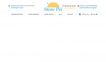 Stores Péi, votre meilleure boutique de stores sur mesure.