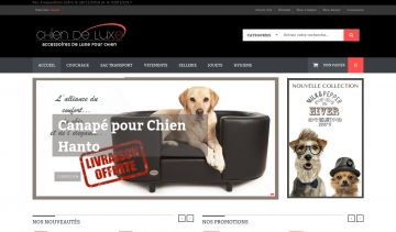 Chien de Luxe, Accessoire et Vêtement pour chien