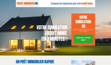 Crédit Immobilier, simulateur de crédit immobilier en ligne