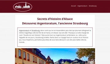 Strasbourg-Argentoratum, une histoire à découvrir à tout prix