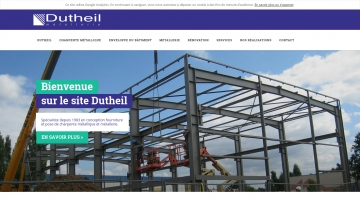 Réalisation de structures métalliques et construction de bâtiments en acier