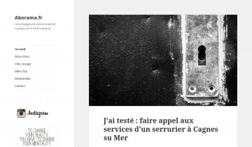 Abo rama, jeune blogueuse avide de datalogie et de tourisme