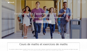 Mathsbook : exercice de math, cours de maths et jeux de maths