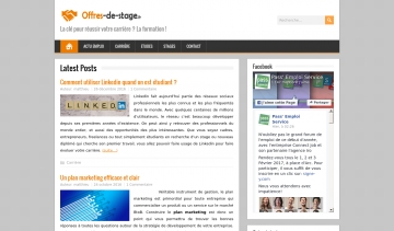 Offres de stage, guide pour réussir sur le plan professionnel