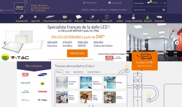 Aluson Eclairage, votre meilleure boutique d'éclairage professionnel.