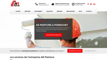 AR Peinture, peinture et ravalement de façades