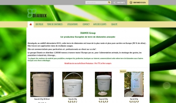 Diamix, le meilleur producteur de terre de diatomées en Europe