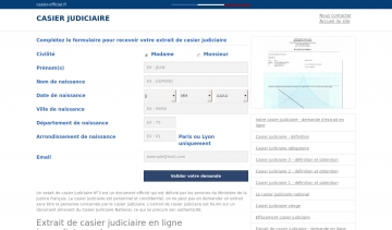 casier-officiel.fr, votre meilleure option pour obtenir votre casier judiciaire.