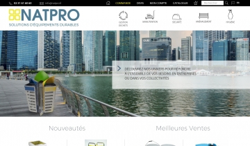 NATPRO, Matériel de collecte des dechets et stockage industriel