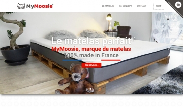 Matelas parfait My Moosie : matelas à mémoire de forme