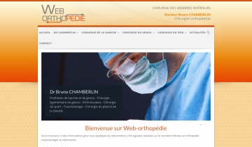 Web orthopédie, site d'information sur la chirurgie orthopédique 