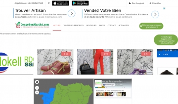 CongoBonMarche, site de petites annonces en RDC