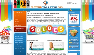 Electrostimulateur, vente en ligne d'appareils moins chers