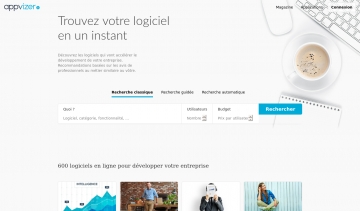 Appvizer, trouvez les logiciels de gestion d’entreprise 