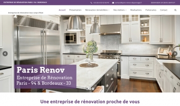 Paris Renov, meilleure entreprise de rénovation basée dans la région de Paris