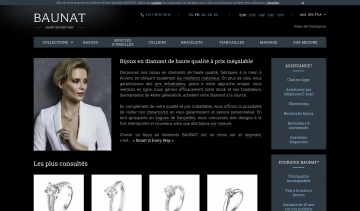 Baunat, boutique en ligne de bijoux en diamant