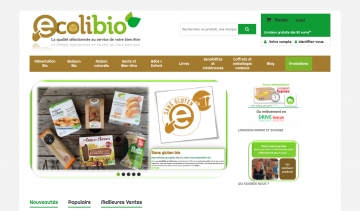 Ecolibio, une sélections de produits du label bio pour le bien des internautes