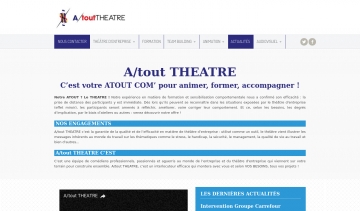 Atout théâtre, spécialiste de théâtre d'entreprise sur mesure