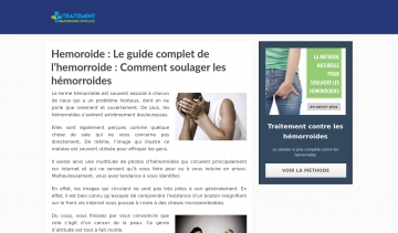 Traitement hémorroïde efficace, comment soigner les hémorroïdes