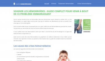 Guide Hémorroïdes, référence complète sur les crises hémorroïdaires