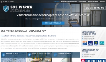 Des vitriers compétents et très professionnels à votre service