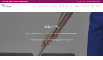 Osélia Pro, meilleure entreprise de nettoyage basée à Bordeaux