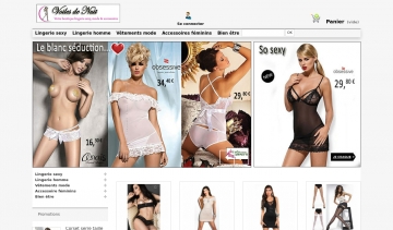 Voiles de Nuit, boutique de vente des articles de lingerie