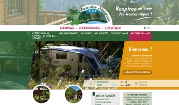 Le Parc des Sérigons, camping dans les Hautes Alpes